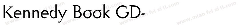 Kennedy Book GD字体转换